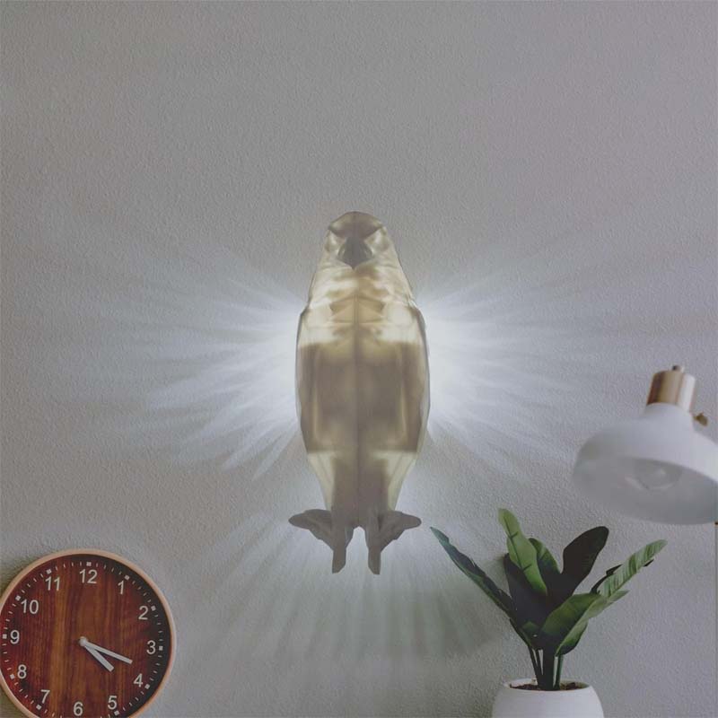 Injection Molded Owl Eagle Night Light