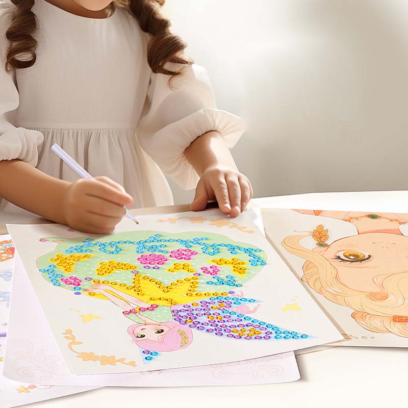 Fantasy 3-in-1 Princess Dress Up & Make Up Game Set