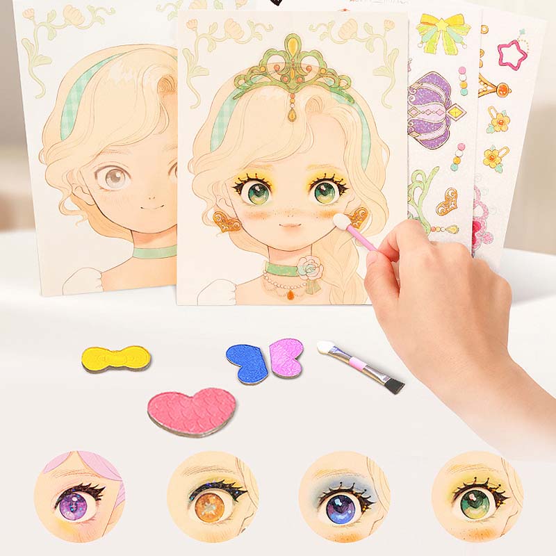 Fantasy 3-in-1 Princess Dress Up & Make Up Game Set
