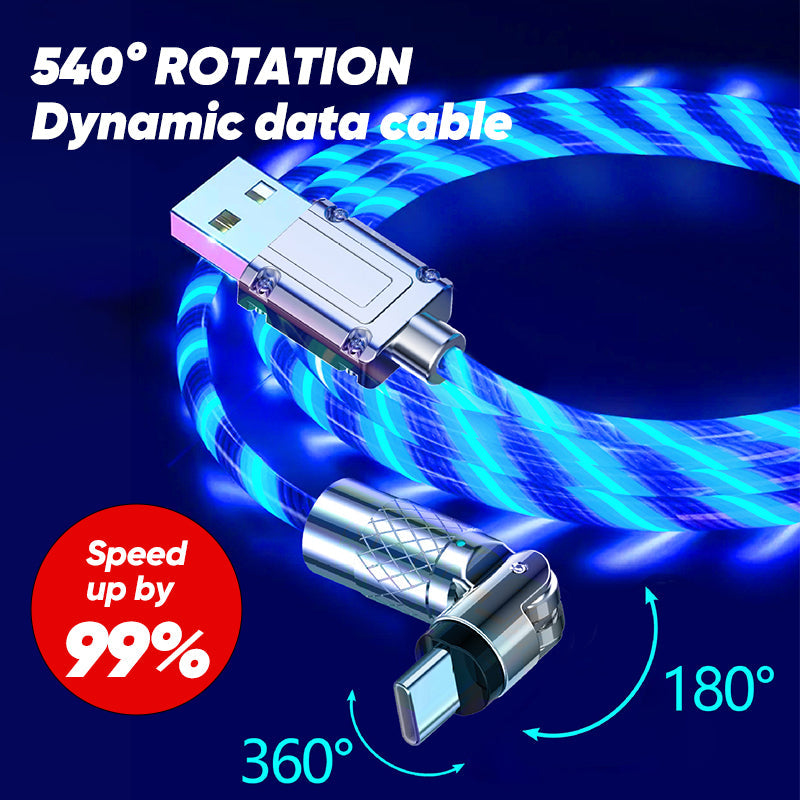 540° Rotating Dynamic Data Cable