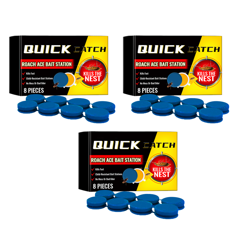 Roach Killing Bait Station(Set of 8)