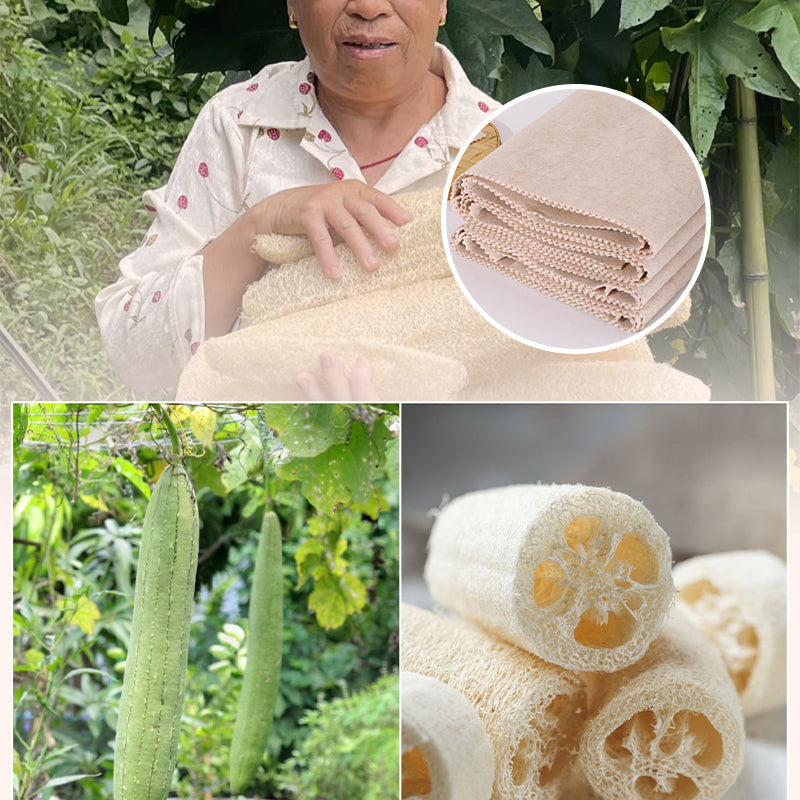 Thickened Loofah Dishwashing Cloth