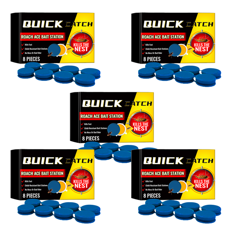 Roach Killing Bait Station(Set of 8)