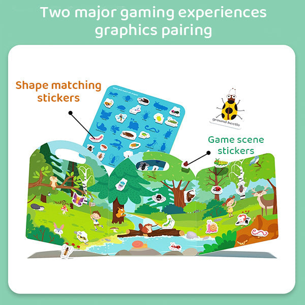 Saker Portable Jelly Quiet Book