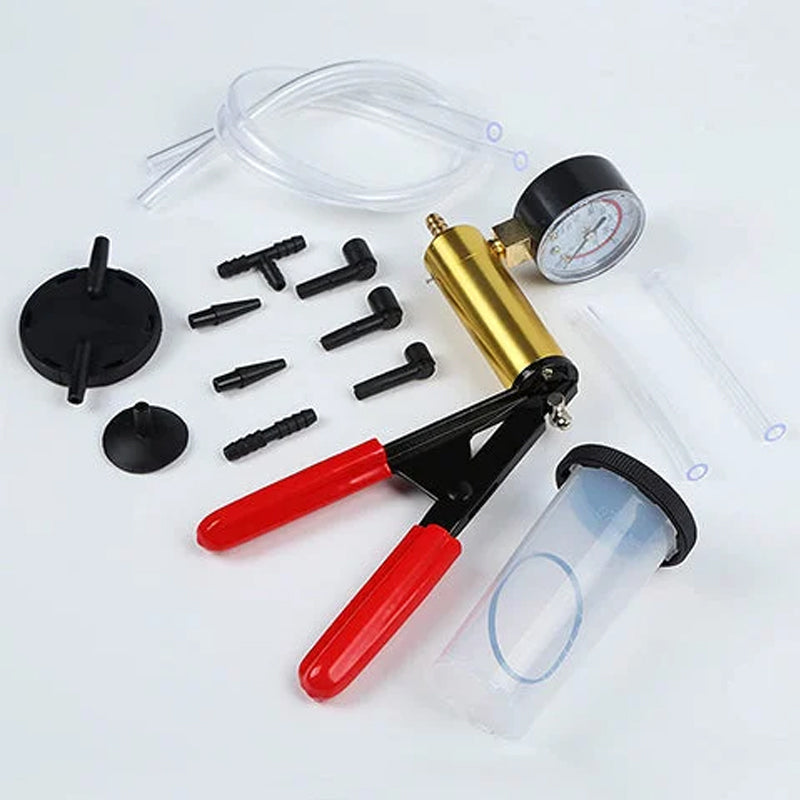 Vacuum pump brake ventilation kit