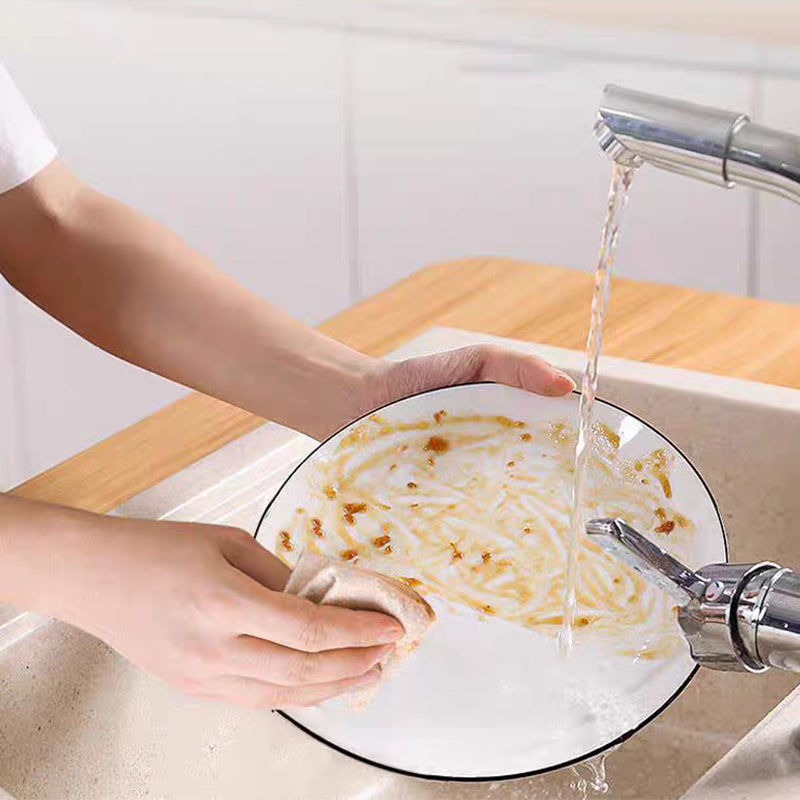 Thickened Loofah Dishwashing Cloth