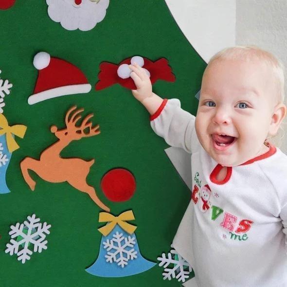 DIY Felt Christmas Tree(Best Gift For Children.)