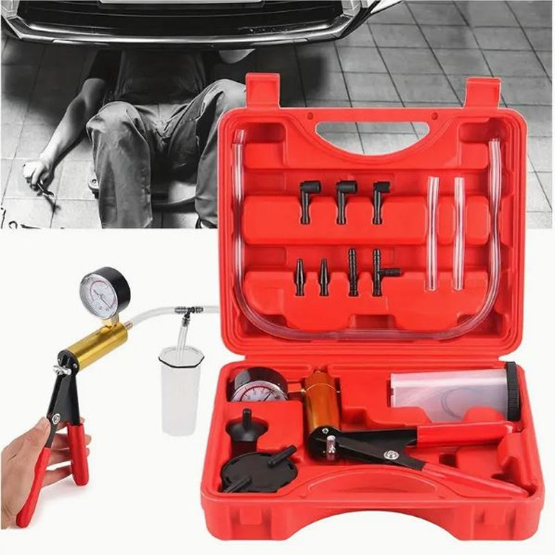 Vacuum pump brake ventilation kit