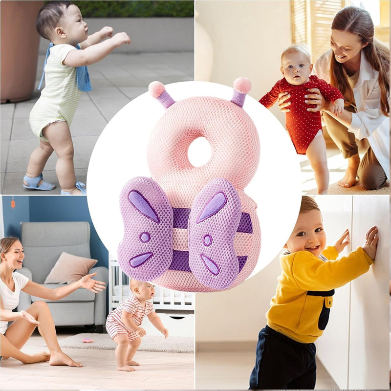 Anti-collision head protection back cushion for toddlers