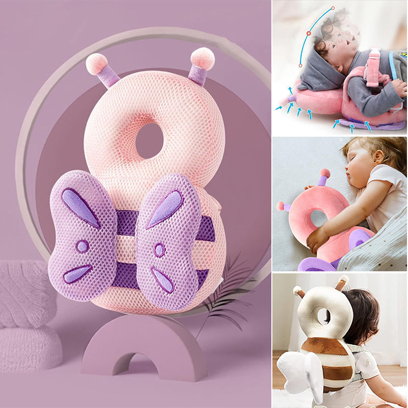 Anti-collision head protection back cushion for toddlers