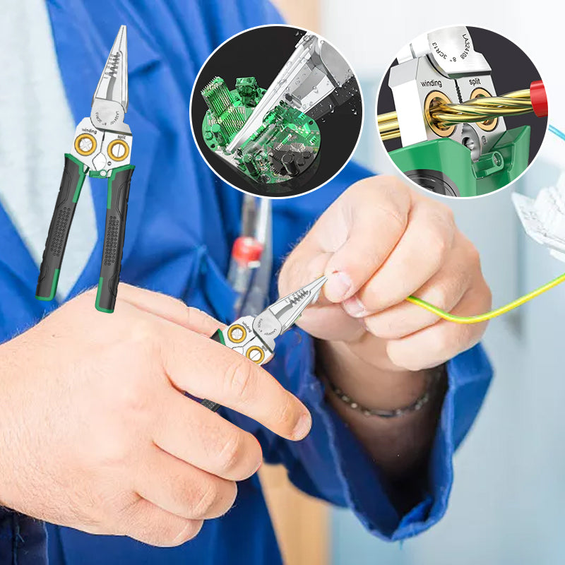 7 In 1 Super Easy Multi-Function Wire Stripping Pliers