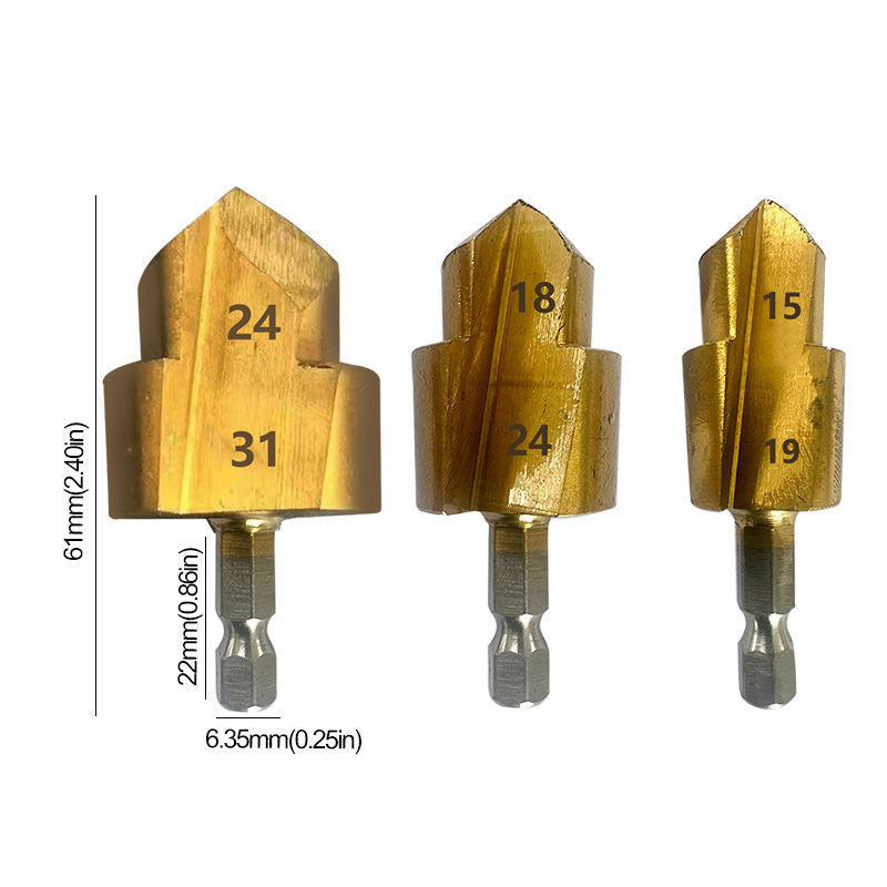 Heavy Duty Pipe Reaming Drill Bits