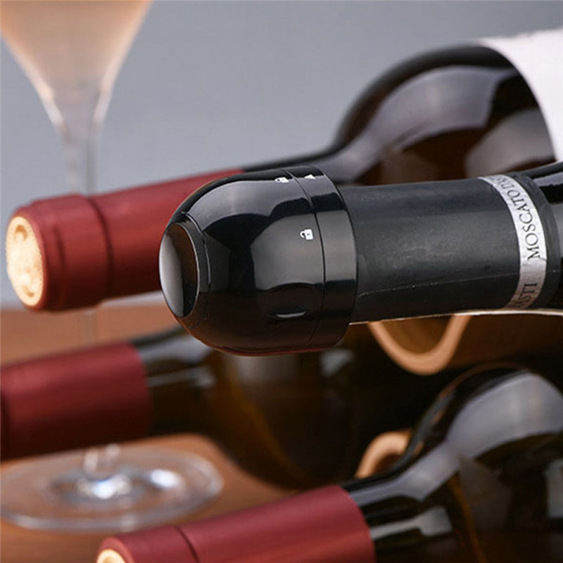 Silicone Sealed Wine and Champagne Stopper