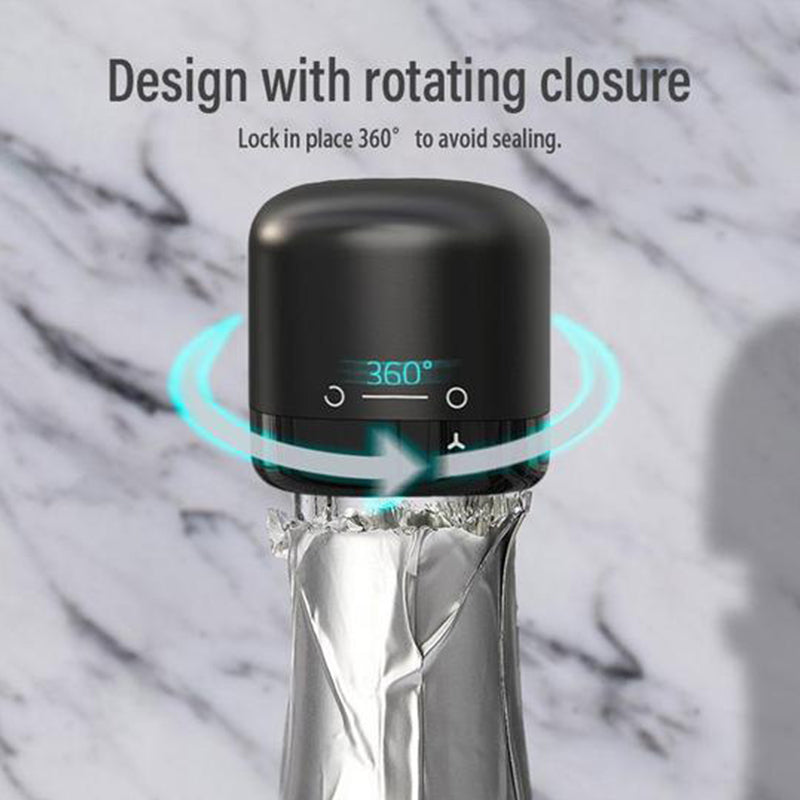 Silicone Sealed Wine and Champagne Stopper