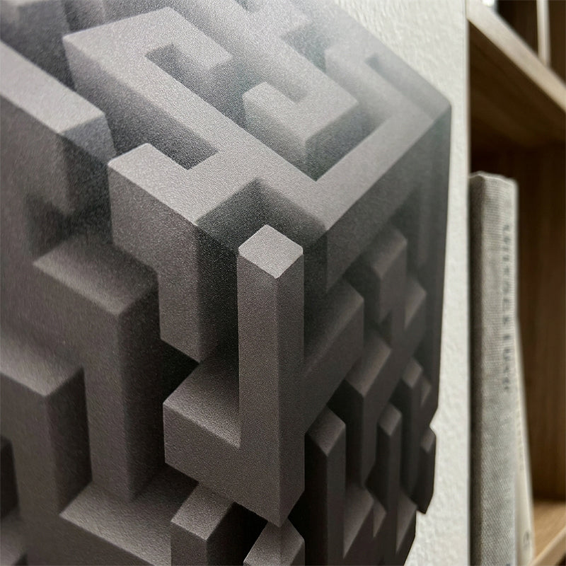 3D Optical Illusion Irregular Wall Stickers