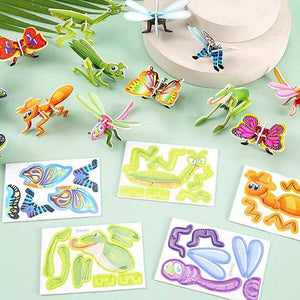 DIY Three-Dimensional Insect Puzzle