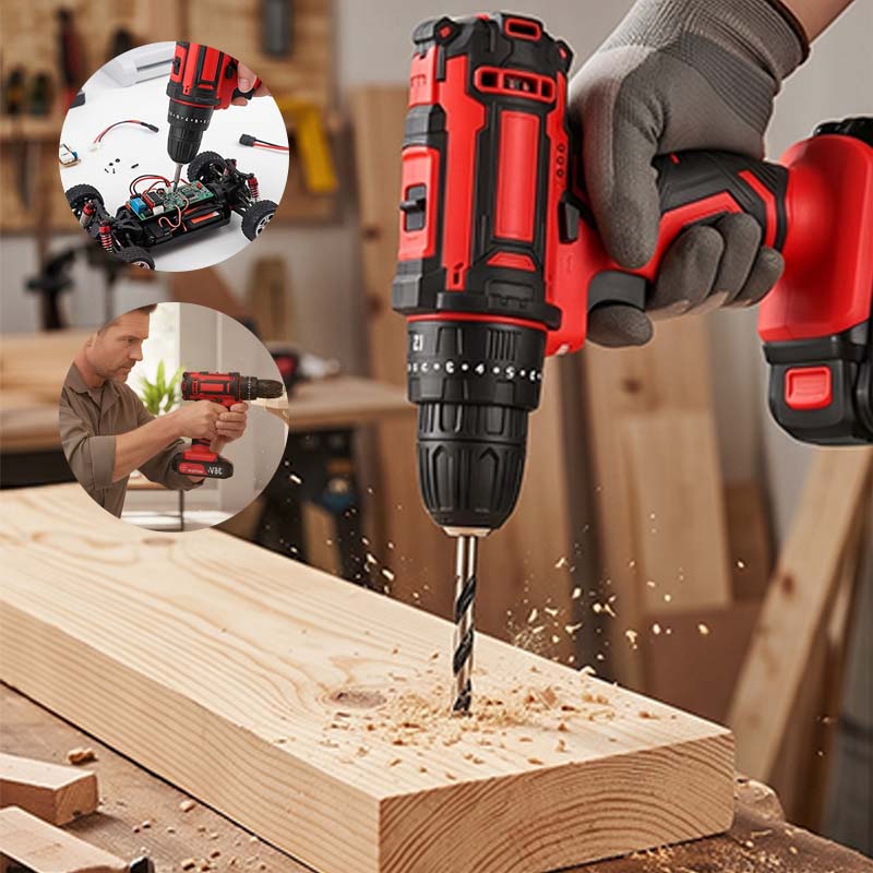 Powerful 18V Cordless Multi-Function Drill