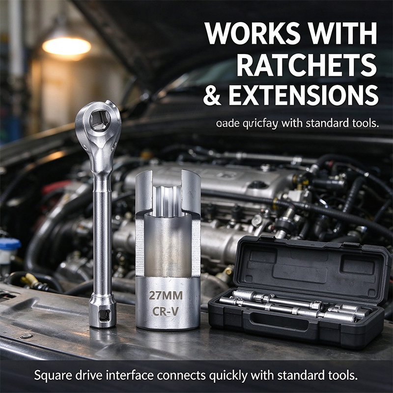 9-Piece Slotted Union Nut Socket Set