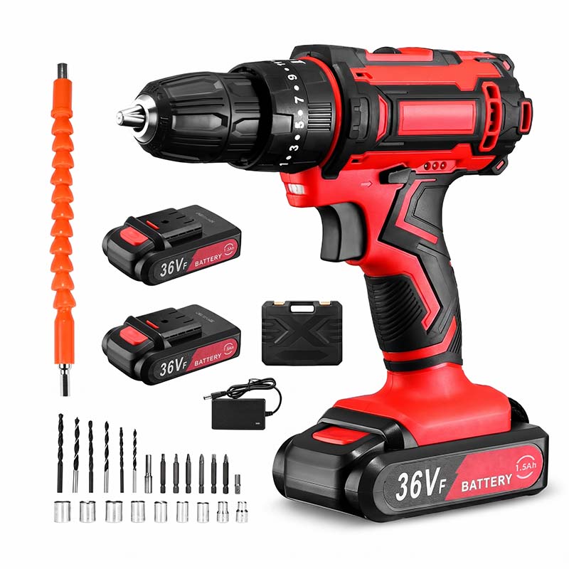Powerful 18V Cordless Multi-Function Drill