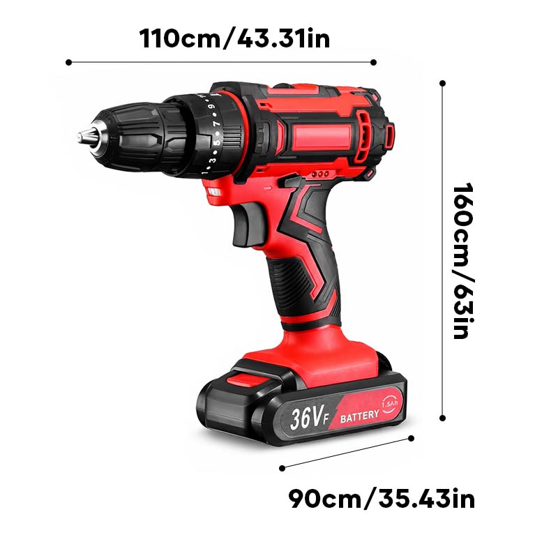 Powerful 18V Cordless Multi-Function Drill