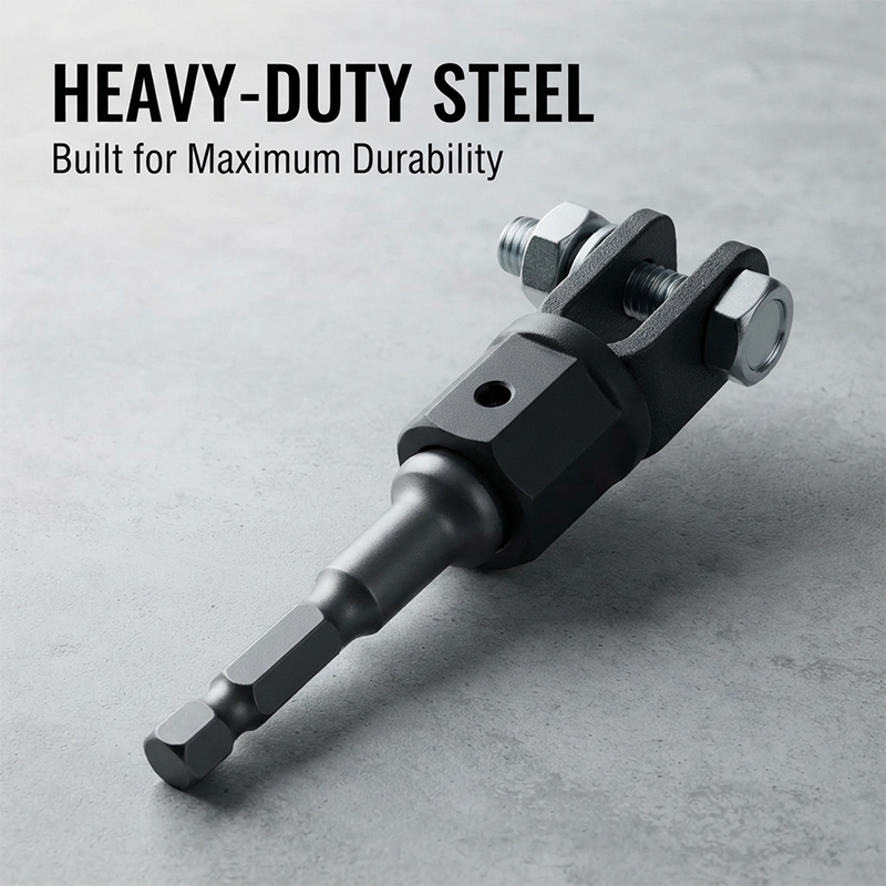 Carbon Steel Jack & Drill Adapter