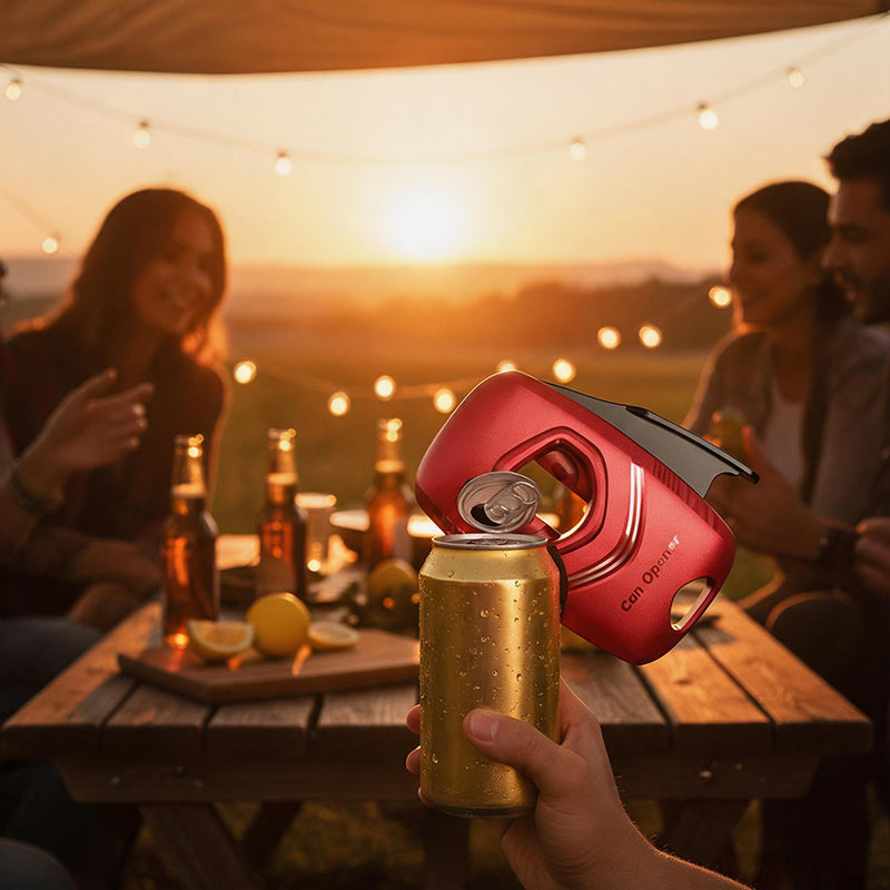 Portable Manual Can Opener Tool