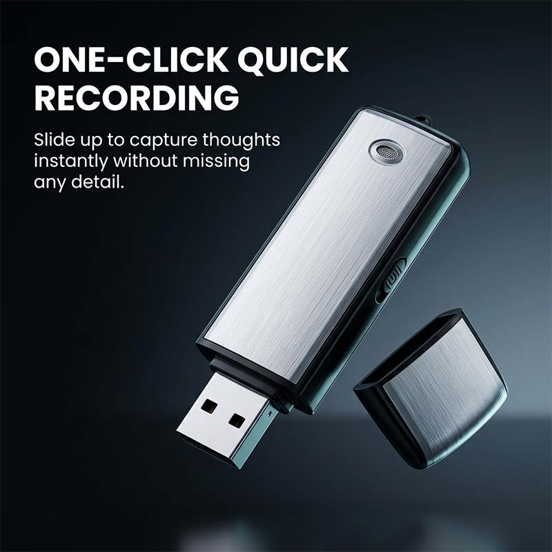 HD Noise Reduction MP3 Voice Recorder