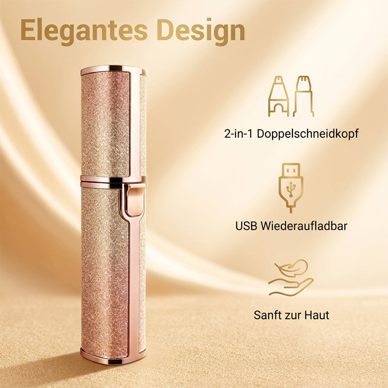 2-in-1 Portable Eyebrow Trimmer and Shaver
