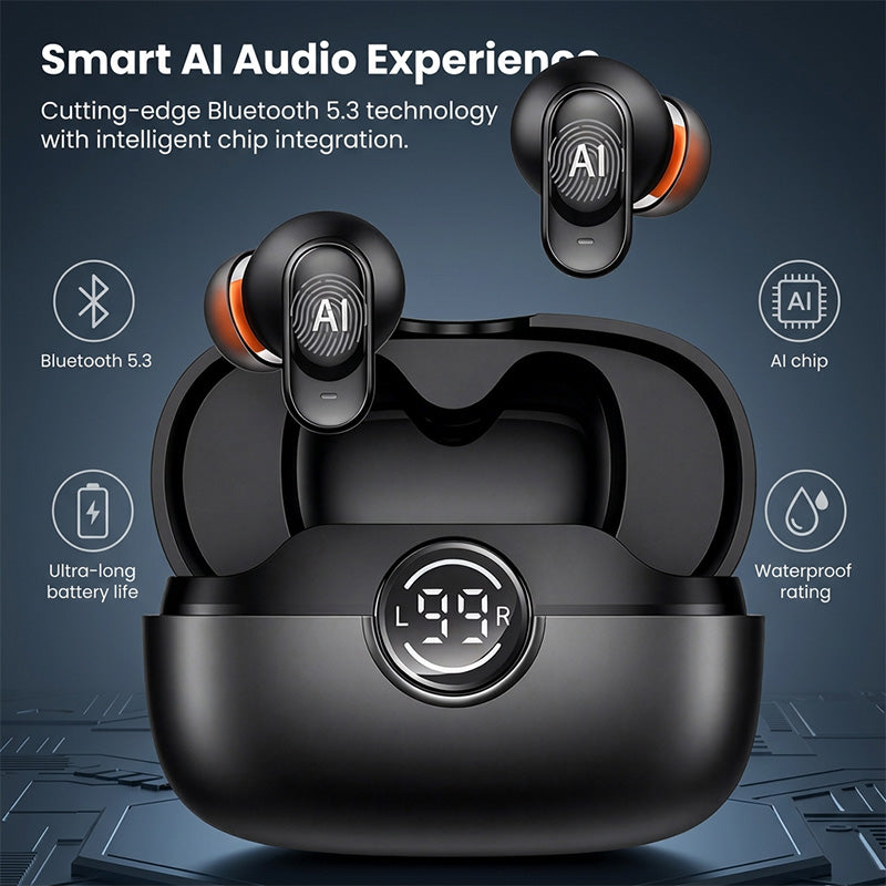 Smart AI Translation OWS Clip-On Earphones