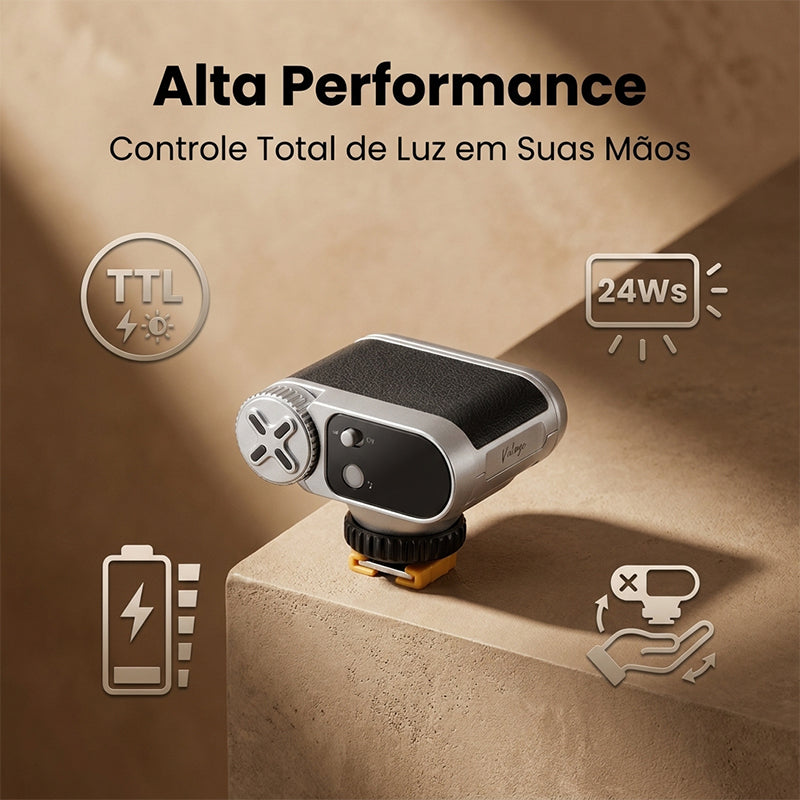 Retro High-Speed TTL Camera Flash