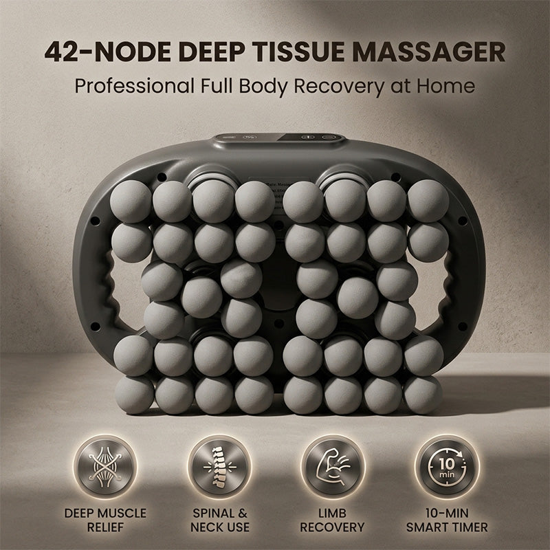 Deep Tissue Massage Gun with 48 Massage Heads