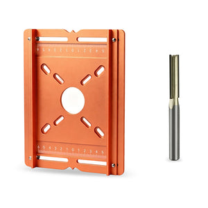 Aluminum Dual-Fence Router Slotting Guide