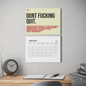 Your Kick-Ass Motivational Calendar (2025)