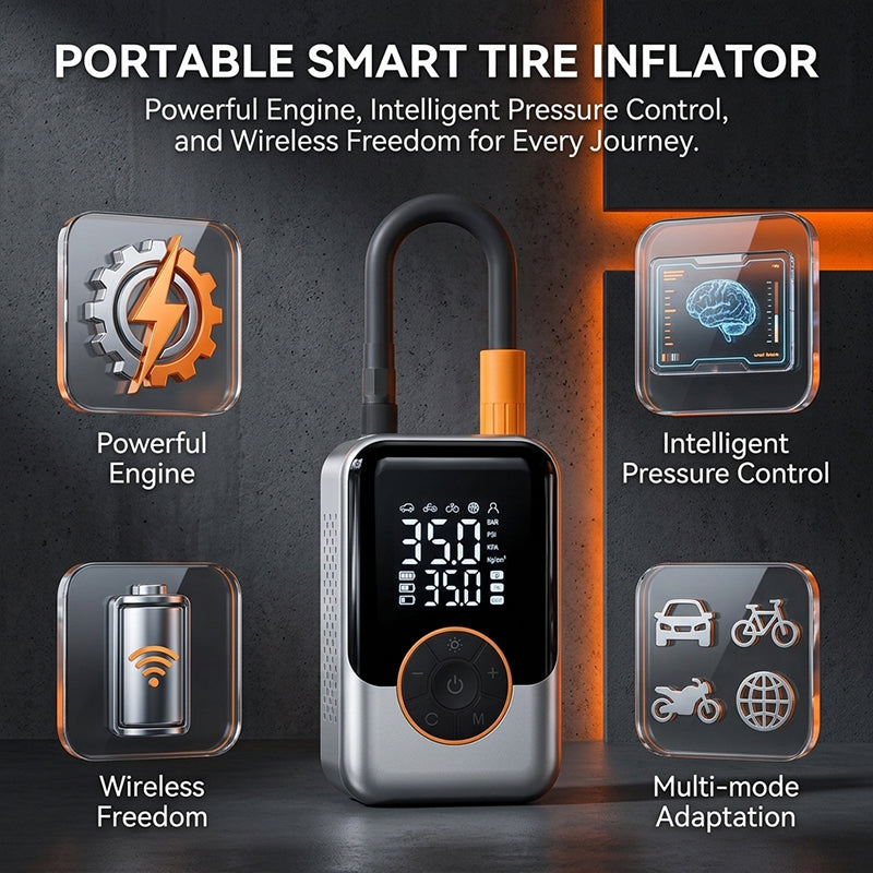 Cordless Digital Tire Inflator Pump
