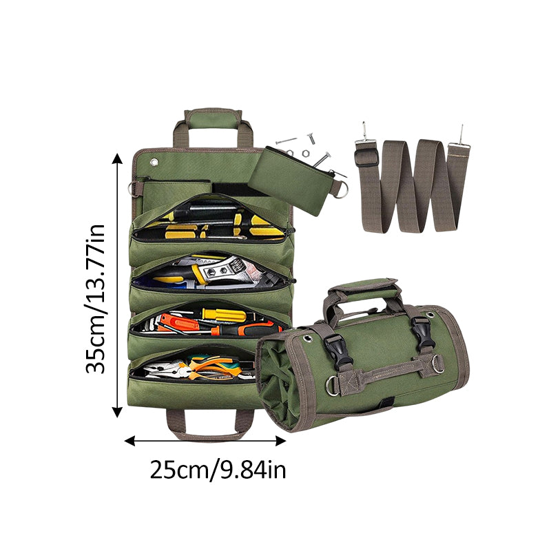 Portable Canvas Car Hardware Tool Storage Bag
