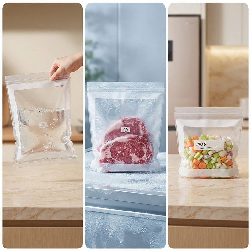 Thickened Double-Seal Food Grade Storage Bags