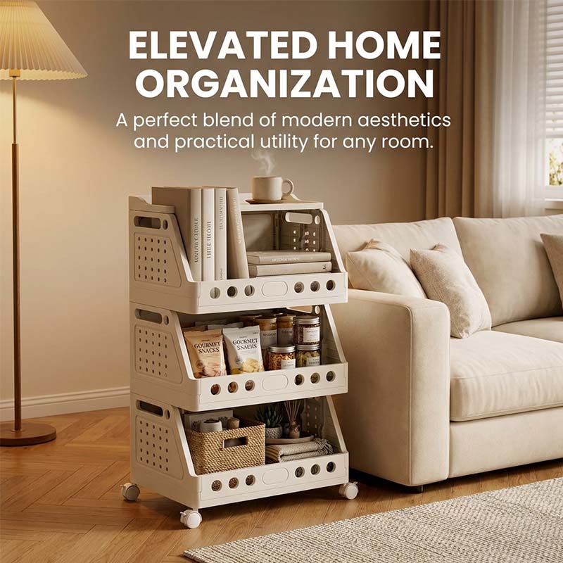 Rolling Storage Organizer Cart