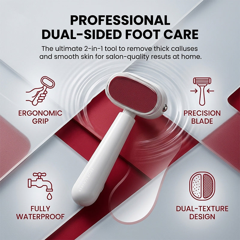 Double-Sided Foot Callus Remover Tool