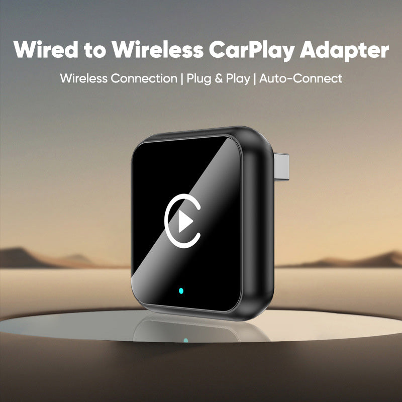 Plug-and-Play Wireless CarPlay Adapter
