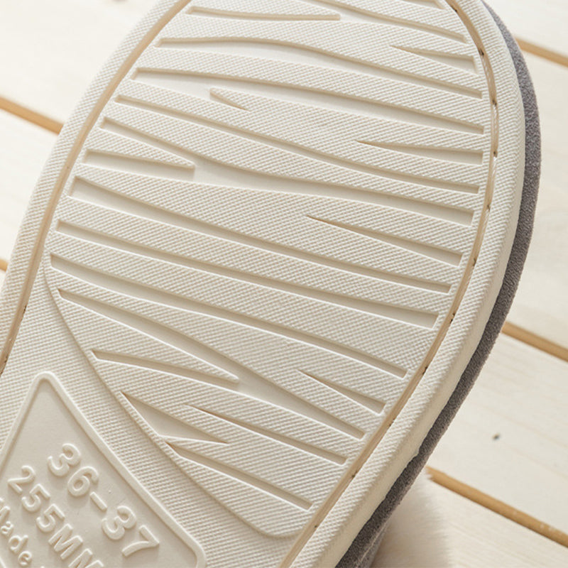 Plush Thermal Non-Slip Home Slippers