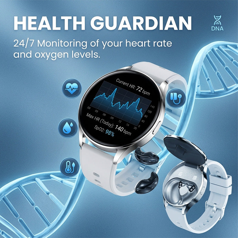 X7 Smartwatch with TWS Earbuds