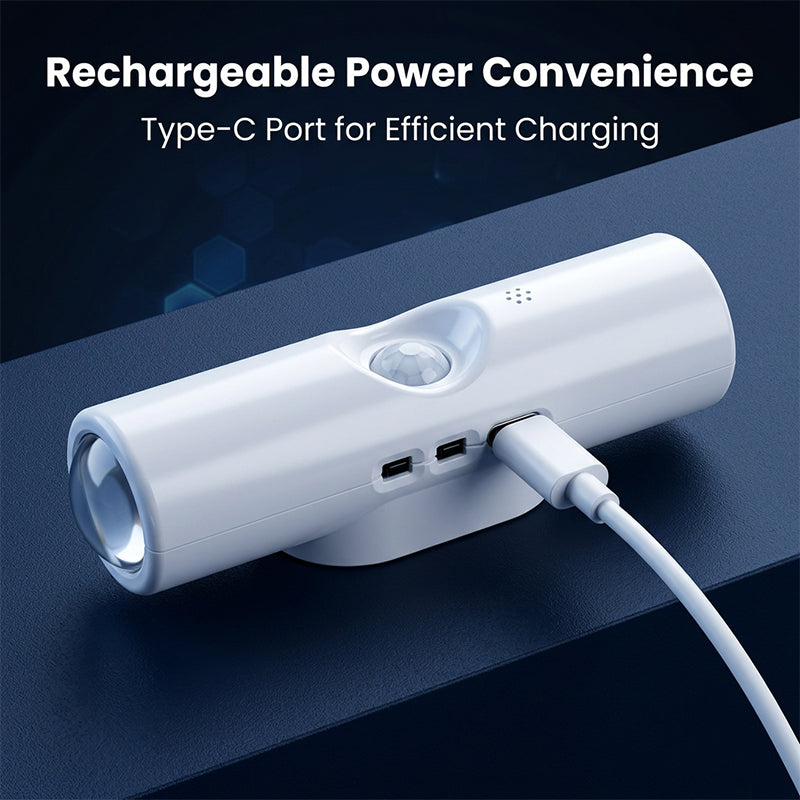 Compact Rechargeable LED Cat-Eye Wall Lamp