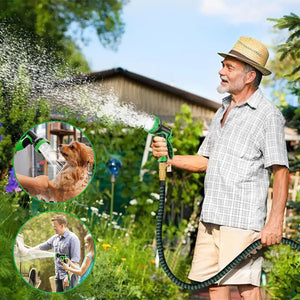 Expandable Hose Set for Car Wash and Gardening