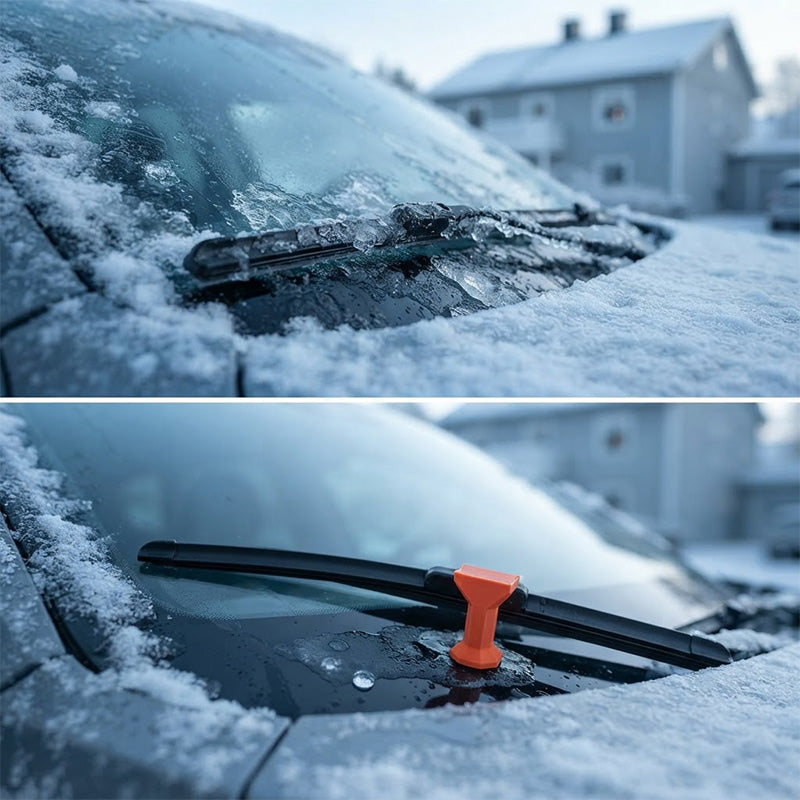 Windshield Wiper Anti-Freeze Protection Clips