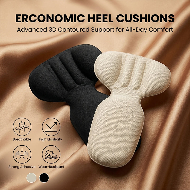 T-Shaped Non-Slip Heel Cushion Pads