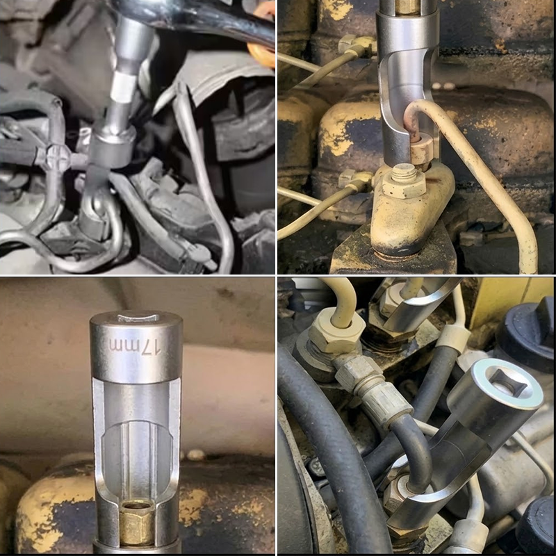 9-Piece Slotted Union Nut Socket Set