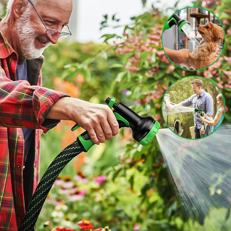 Expandable Hose Set for Car Wash and Gardening