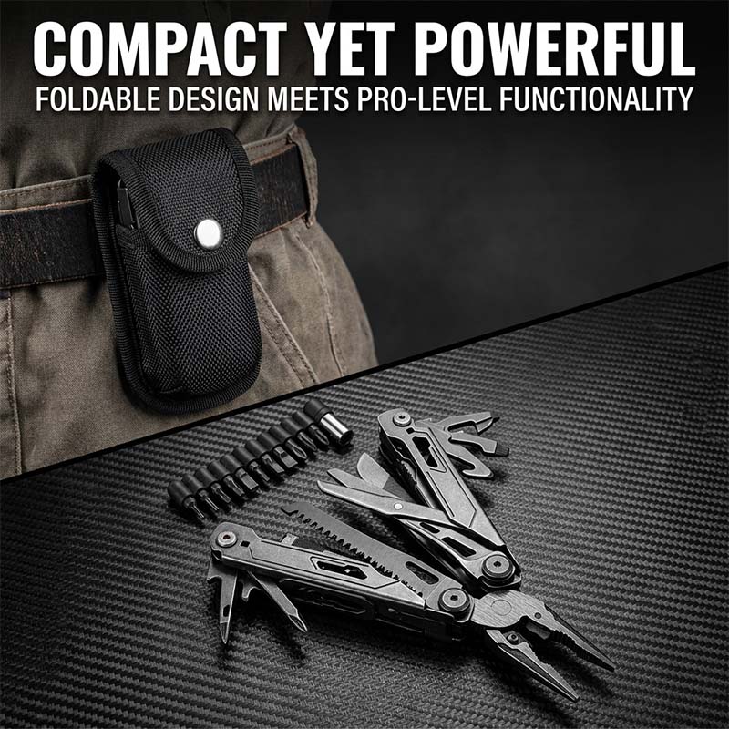 24-in-1 Professional Multi-tool Folding Pliers