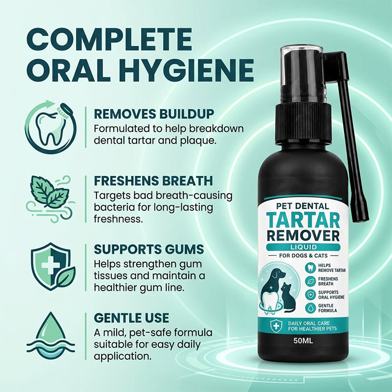 Pet Dental Tartar Remover Liquid