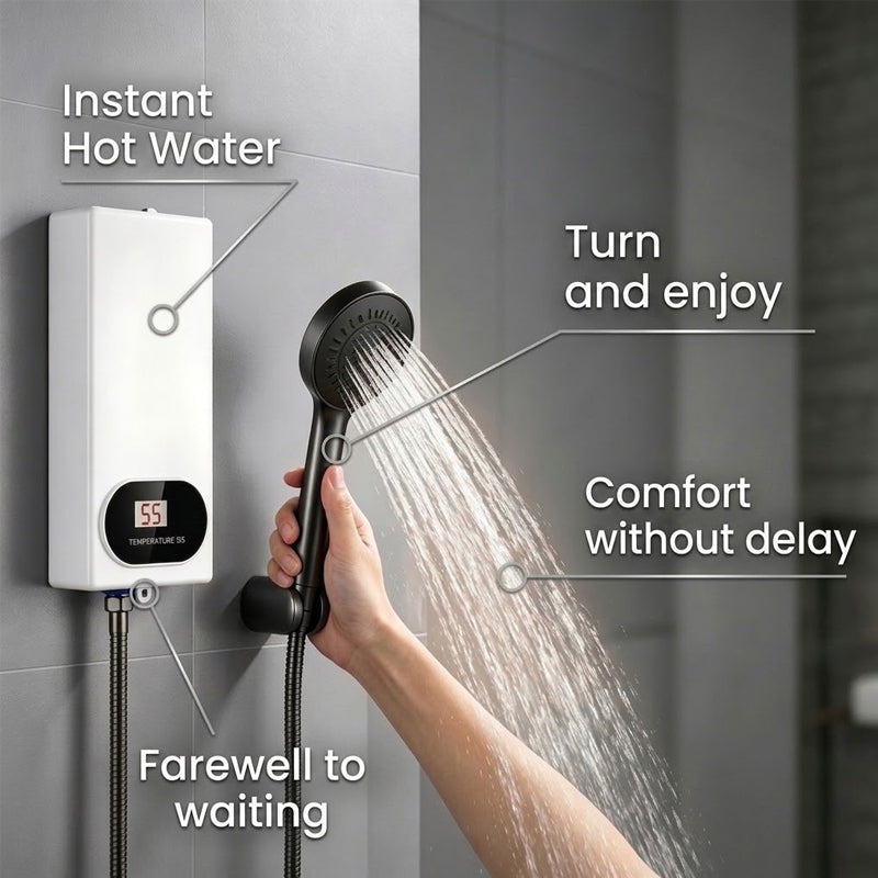 Premium Digital Display Multi-Function Shower Set